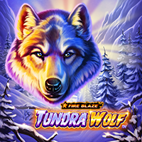 Fire Blaze Golden: Tundra Wolf